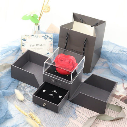 Rose Jewelry Box Set